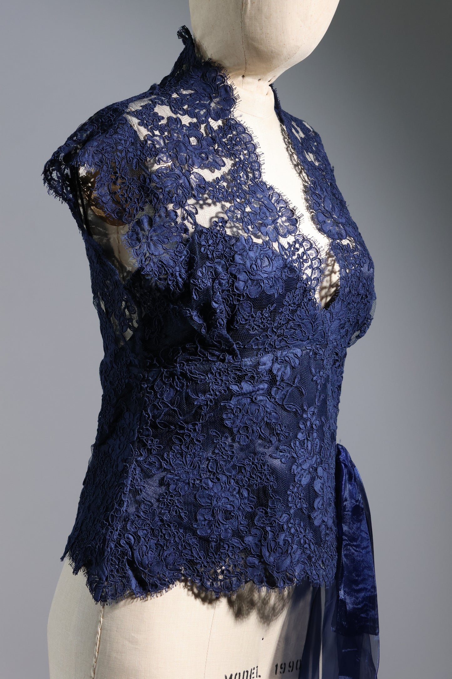 Eavis & Brown Grace Kelly Top - Navy
