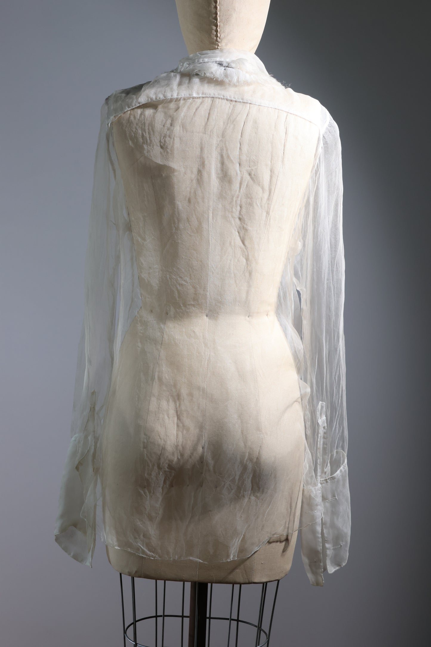 Marc Le Bihan Chemise Plastron - Ecru