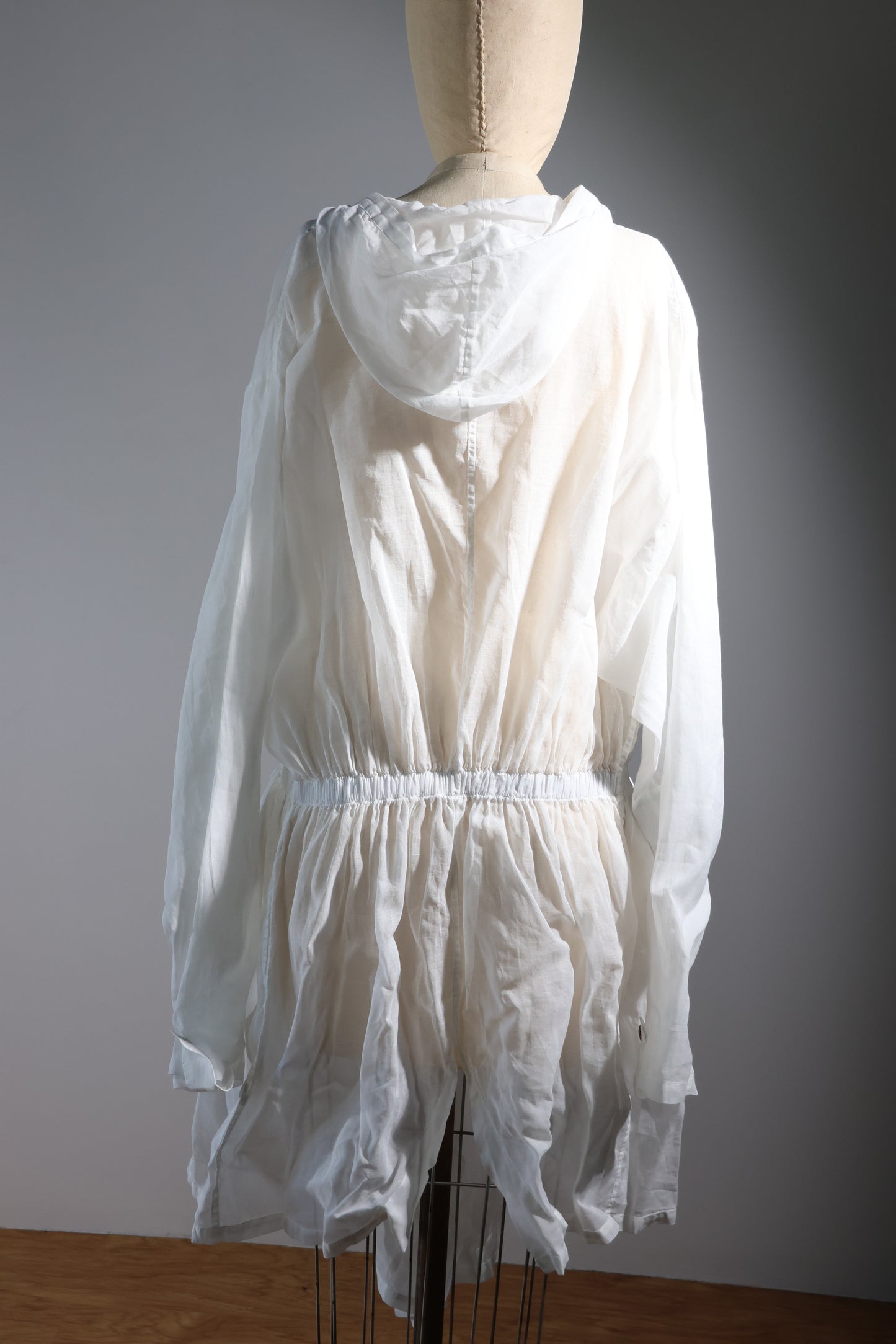 Marc Le Bihan Hooded Jacket Cotton - White