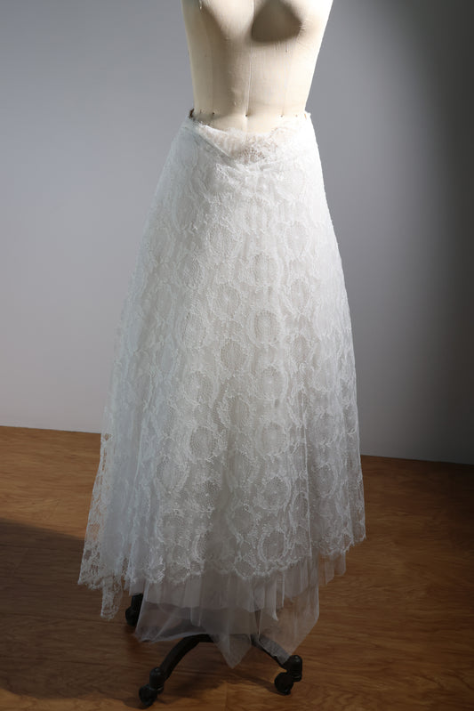 Marc Le Bihan 706 Skirt - Ecru / Ecru