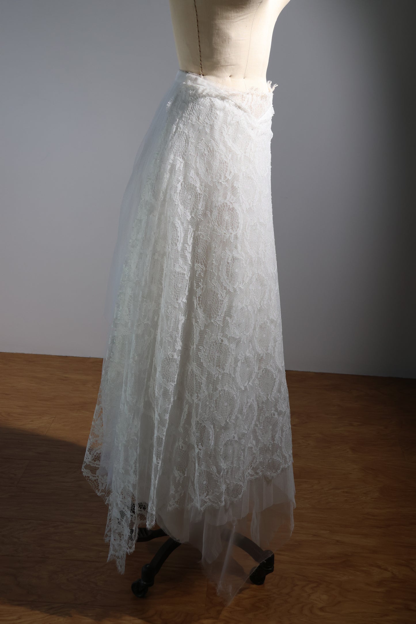 Marc Le Bihan 706 Skirt - Ecru / Ecru
