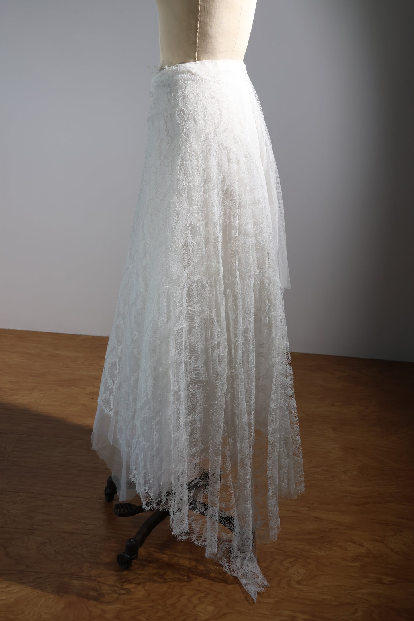 Marc Le Bihan 706 Skirt - Ecru / Ecru