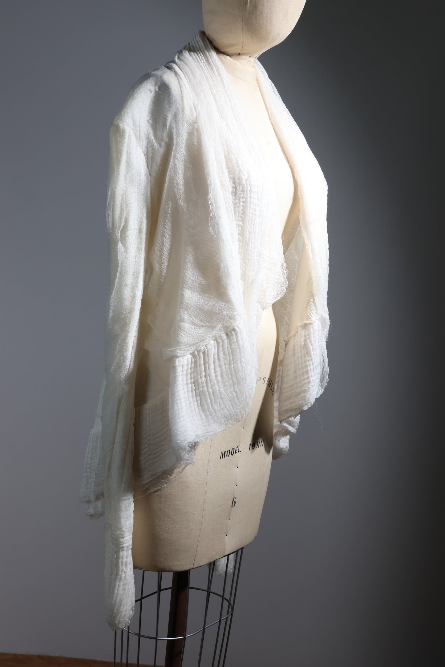 Marc Le Bihan Veste Crepeline Jacket - Blanc