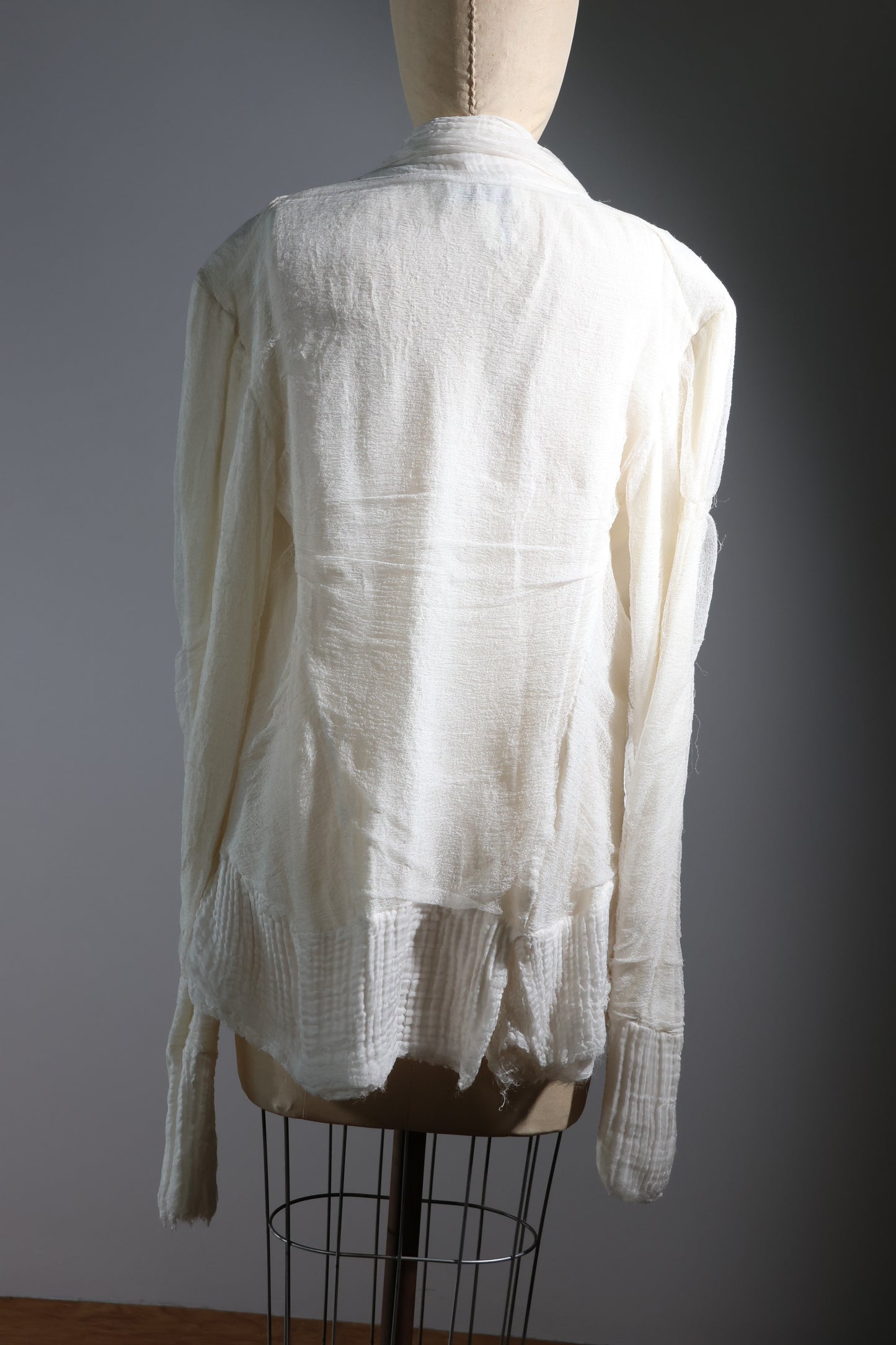 Marc Le Bihan Veste Crepeline Jacket - Blanc