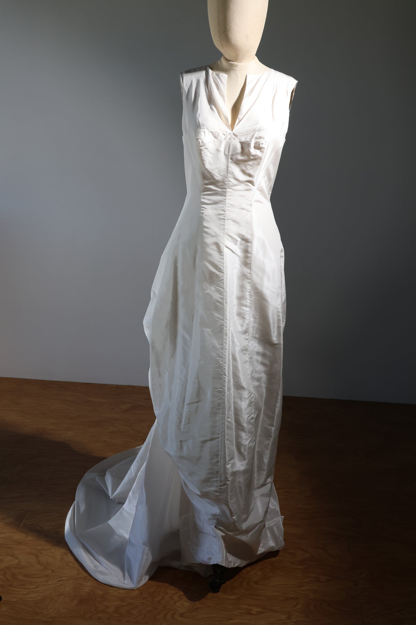 Marc Le Bihan Robe Grande Traine Silk - Ivory