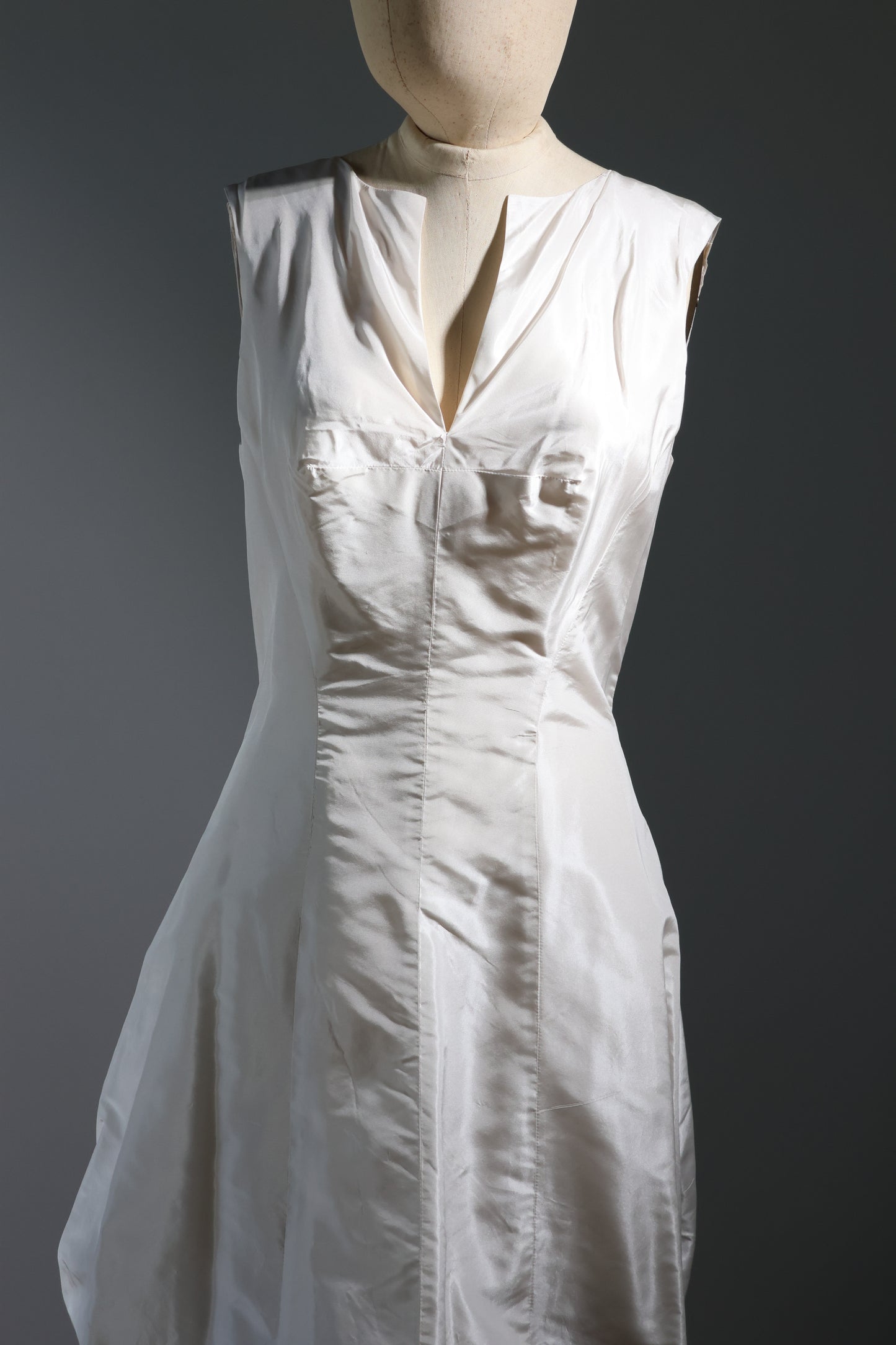 Marc Le Bihan Robe Grande Traine Silk - Ivory