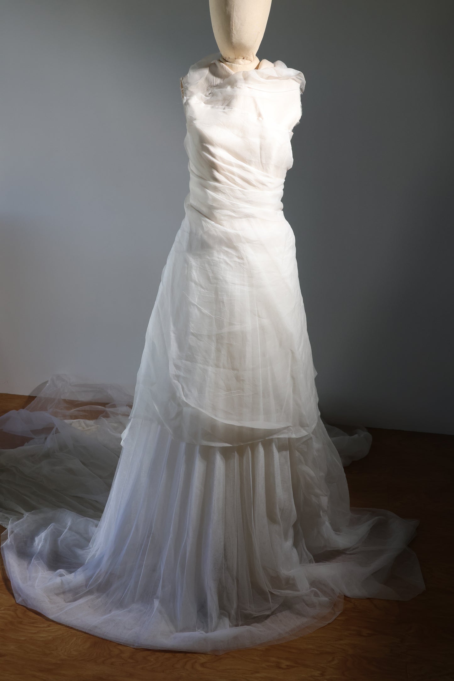 Marc Le Bihan 1950 Train Dress - Ecru