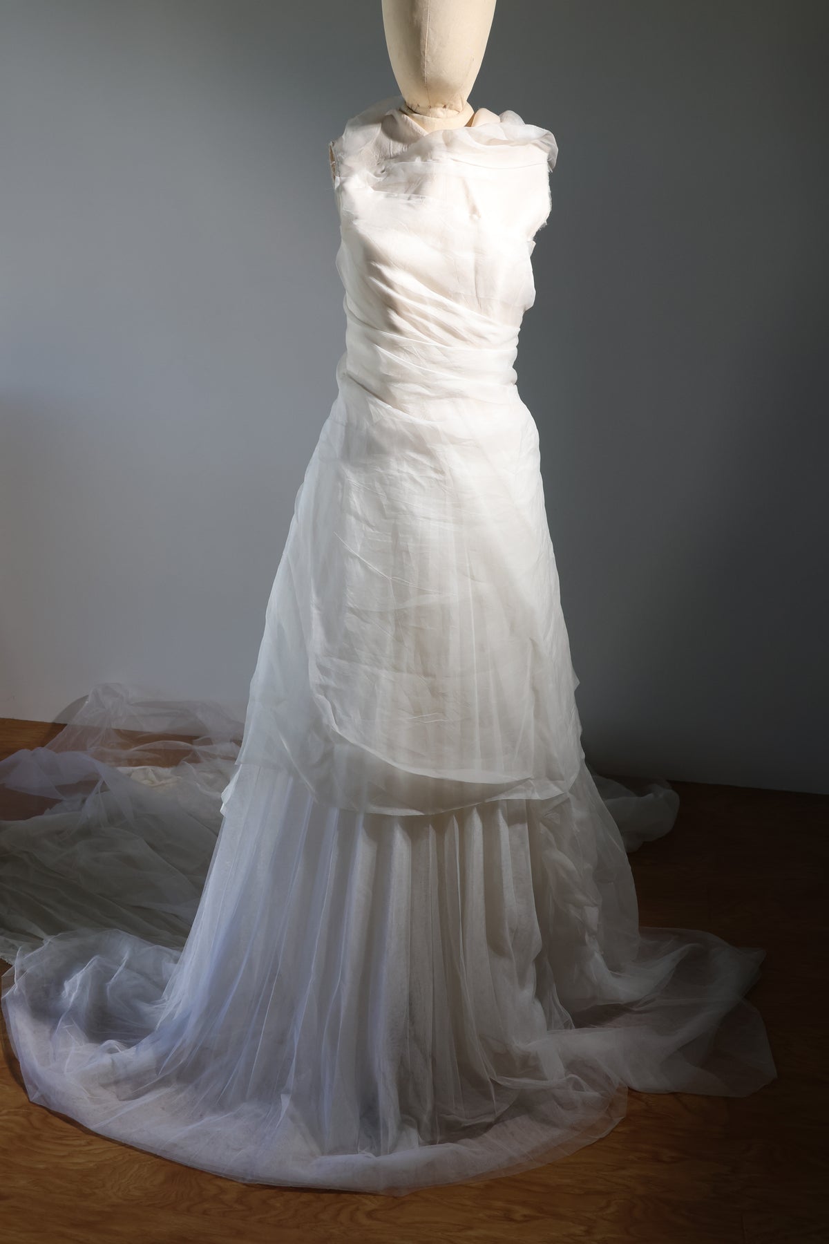 Marc Le Bihan 1950 Train Dress — Ecru