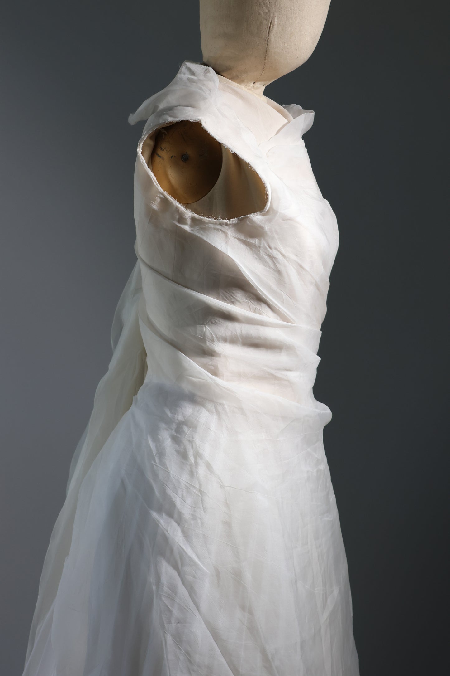 Marc Le Bihan 1950 Train Dress - Ecru