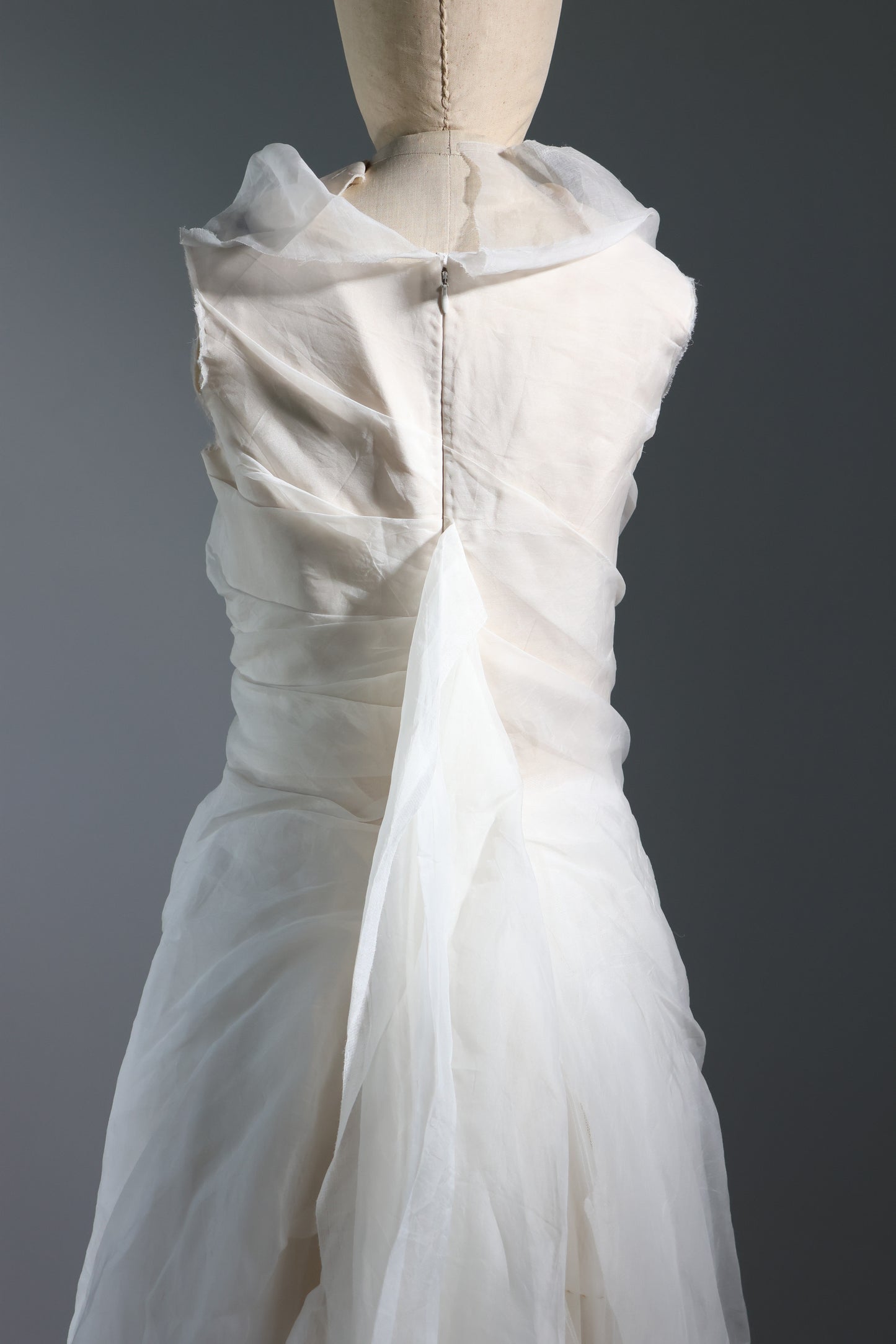 Marc Le Bihan 1950 Train Dress - Ecru