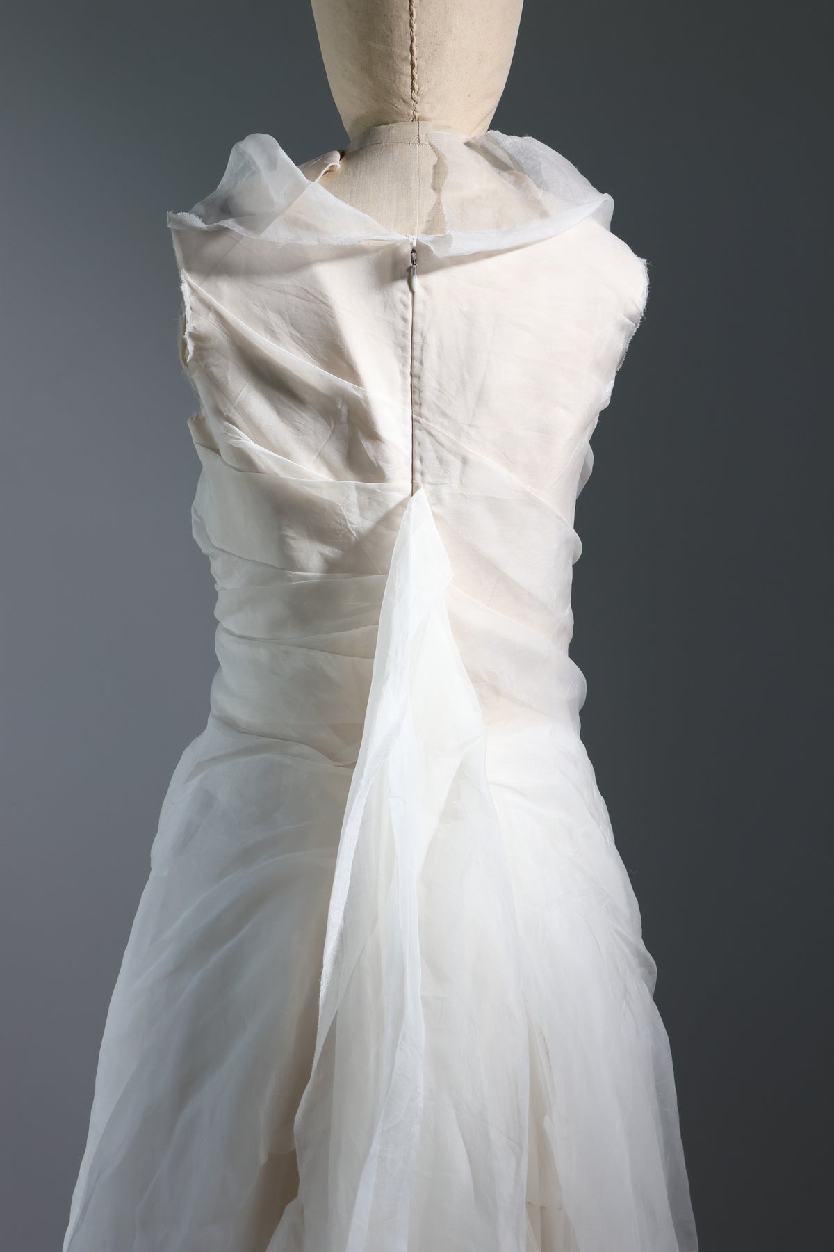 Marc Le Bihan 1950 Train Dress — Ecru