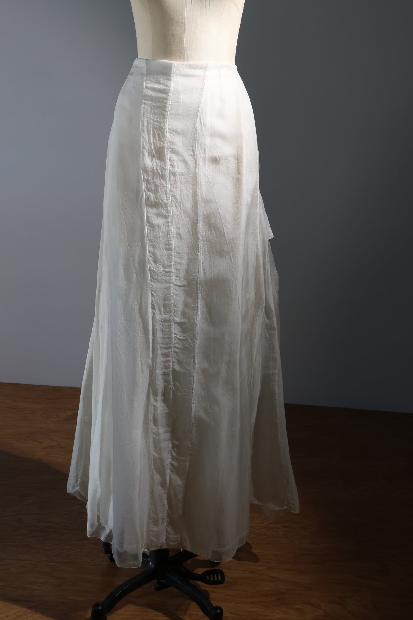 Marc Le Bihan Silk Bustier Skirt - Ecru
