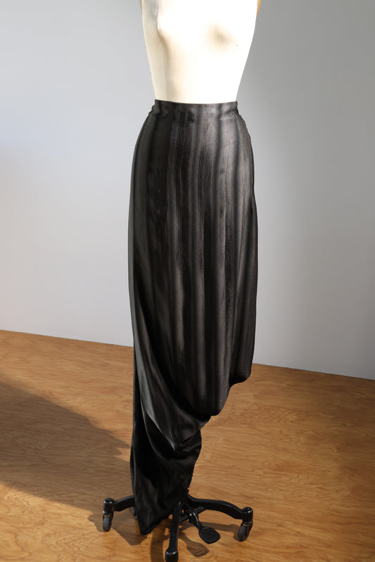 Marc Le Bihan Jupe Skirt - Grey / Brown