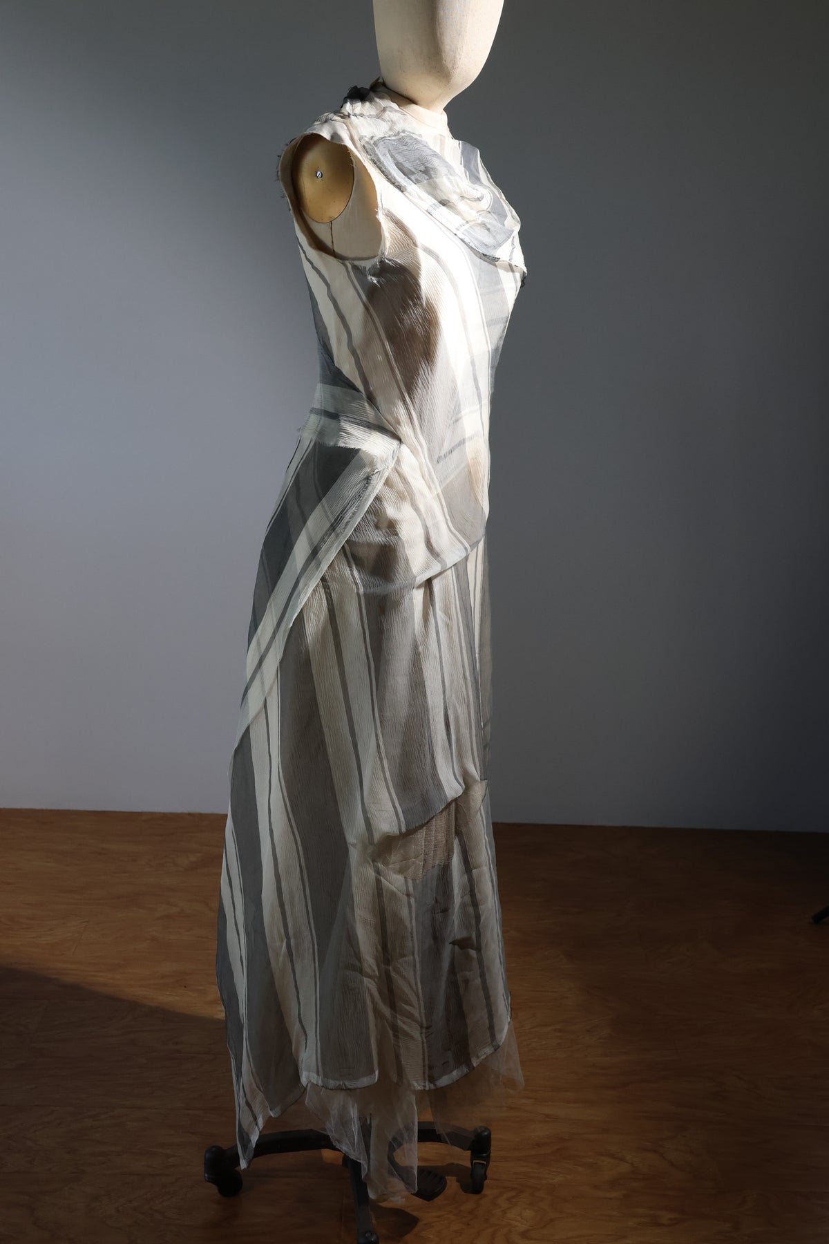 Marc Le Bihan Robe Roulée — Stripes