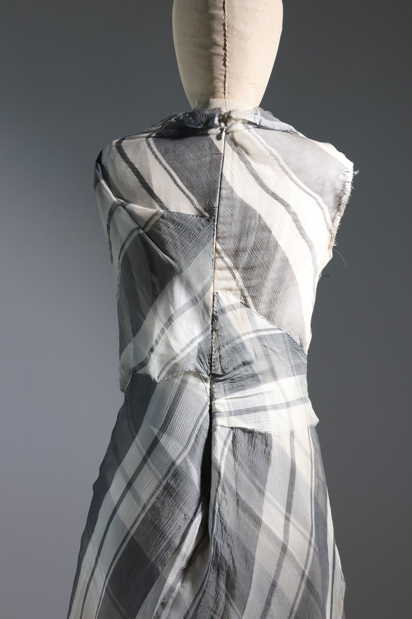 Marc Le Bihan Robe Roulee 100% Silk - Stripes