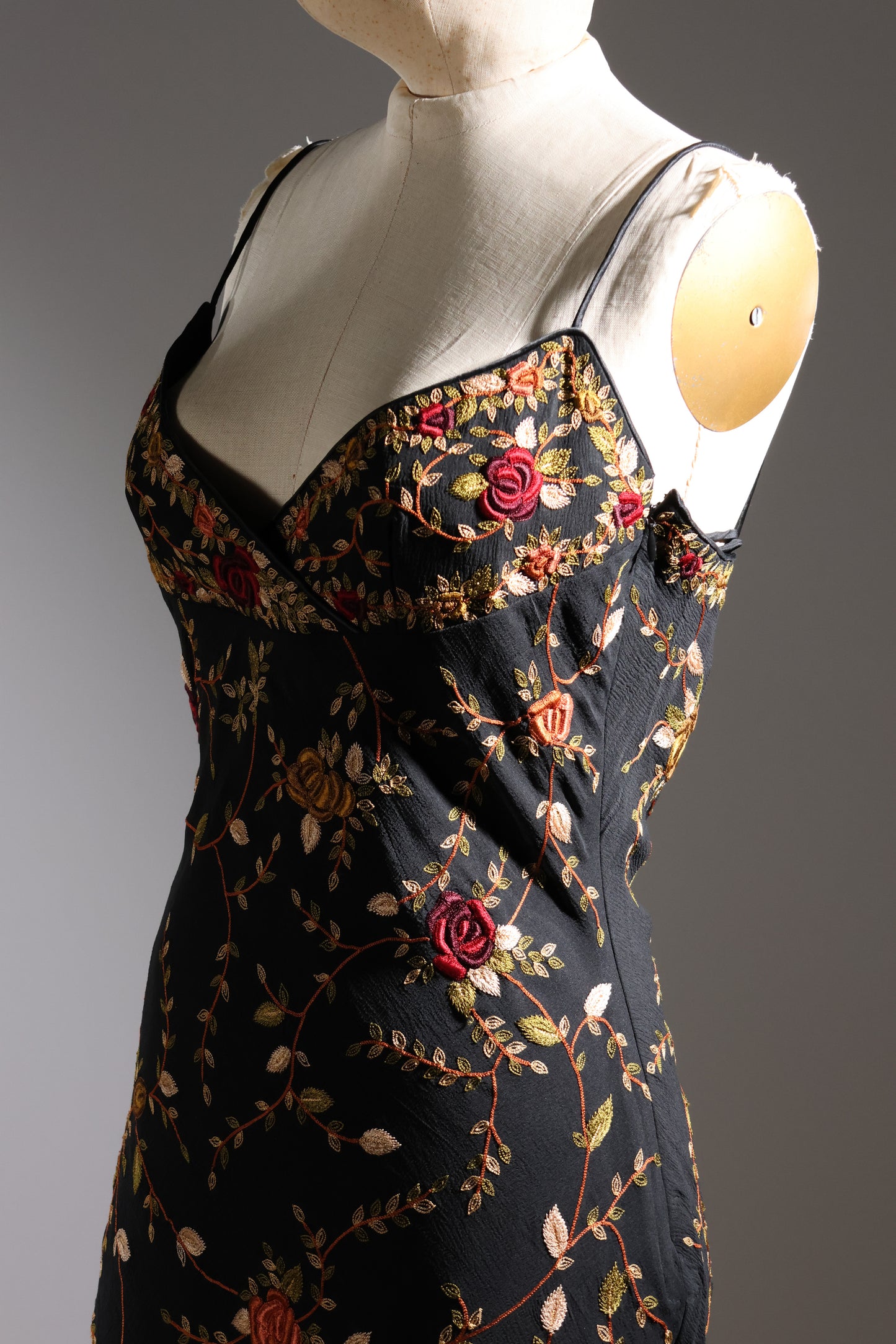 Eavis & Brown Floral Dress - Black / Multi