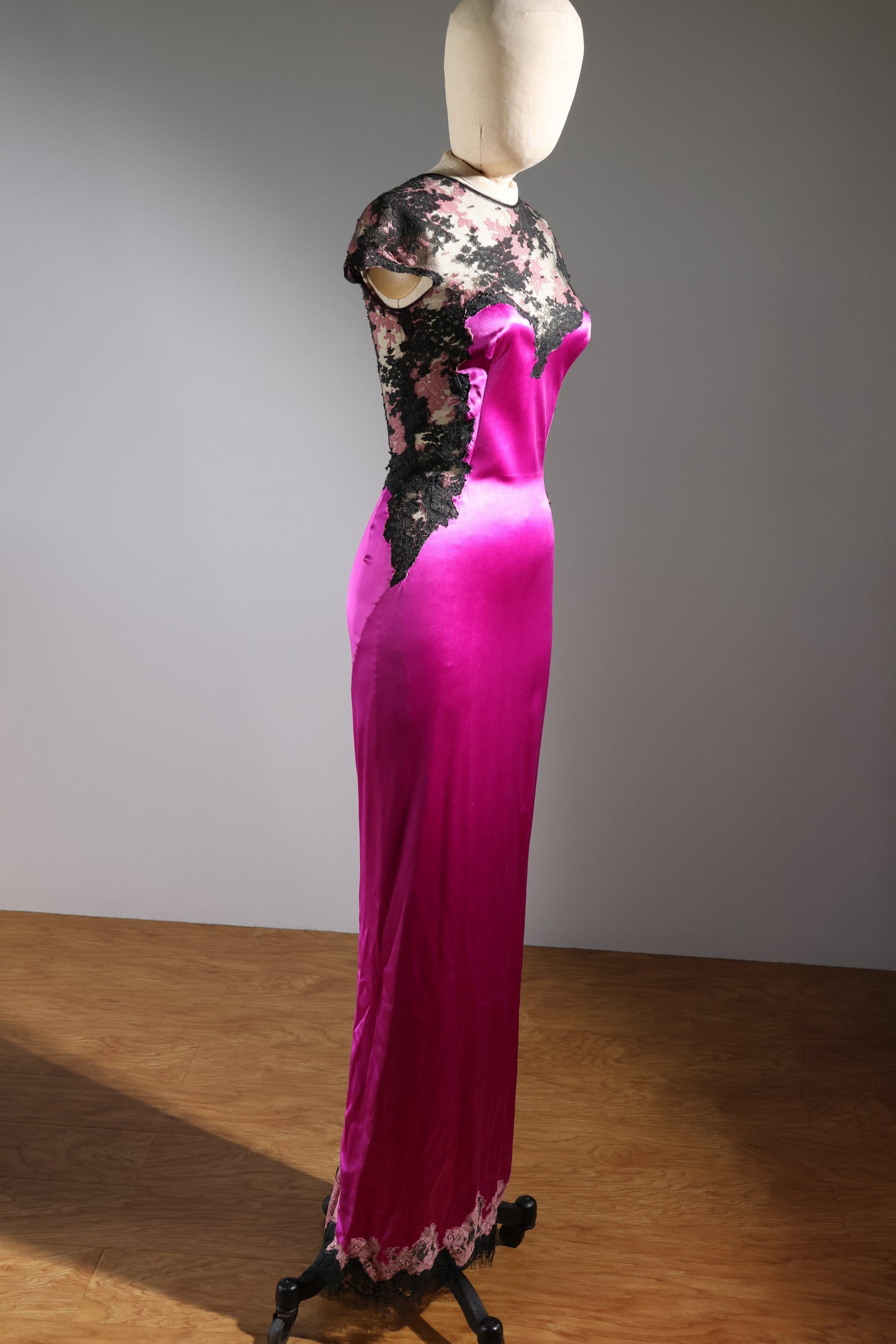 Foddis Stir Long Dress - Cherry