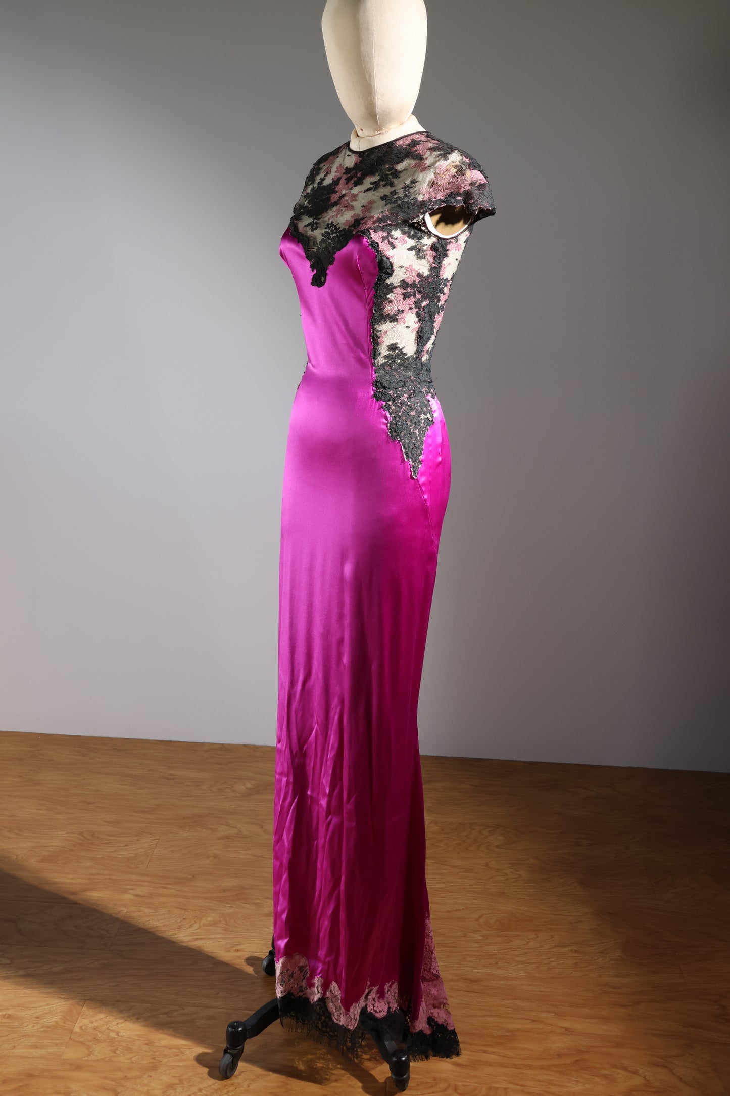 Foddis Stir Long Dress - Cherry