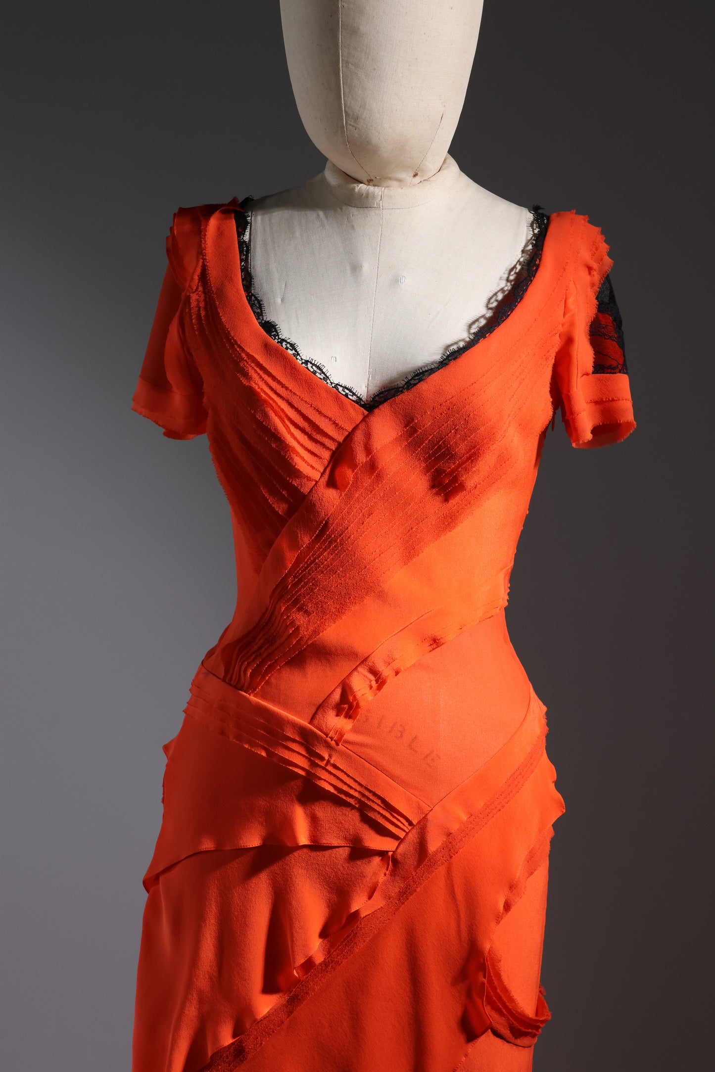 Foddis Sevilla Long Dress - Orange
