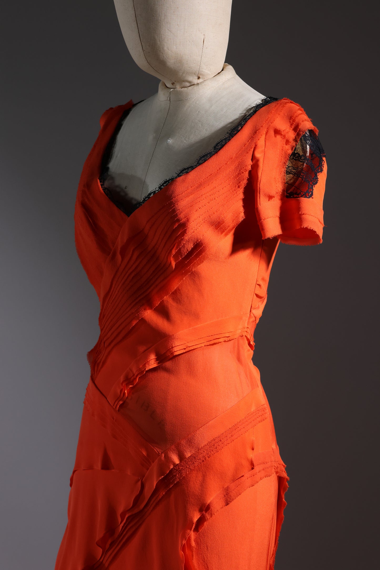 Foddis Sevilla Long Dress - Orange