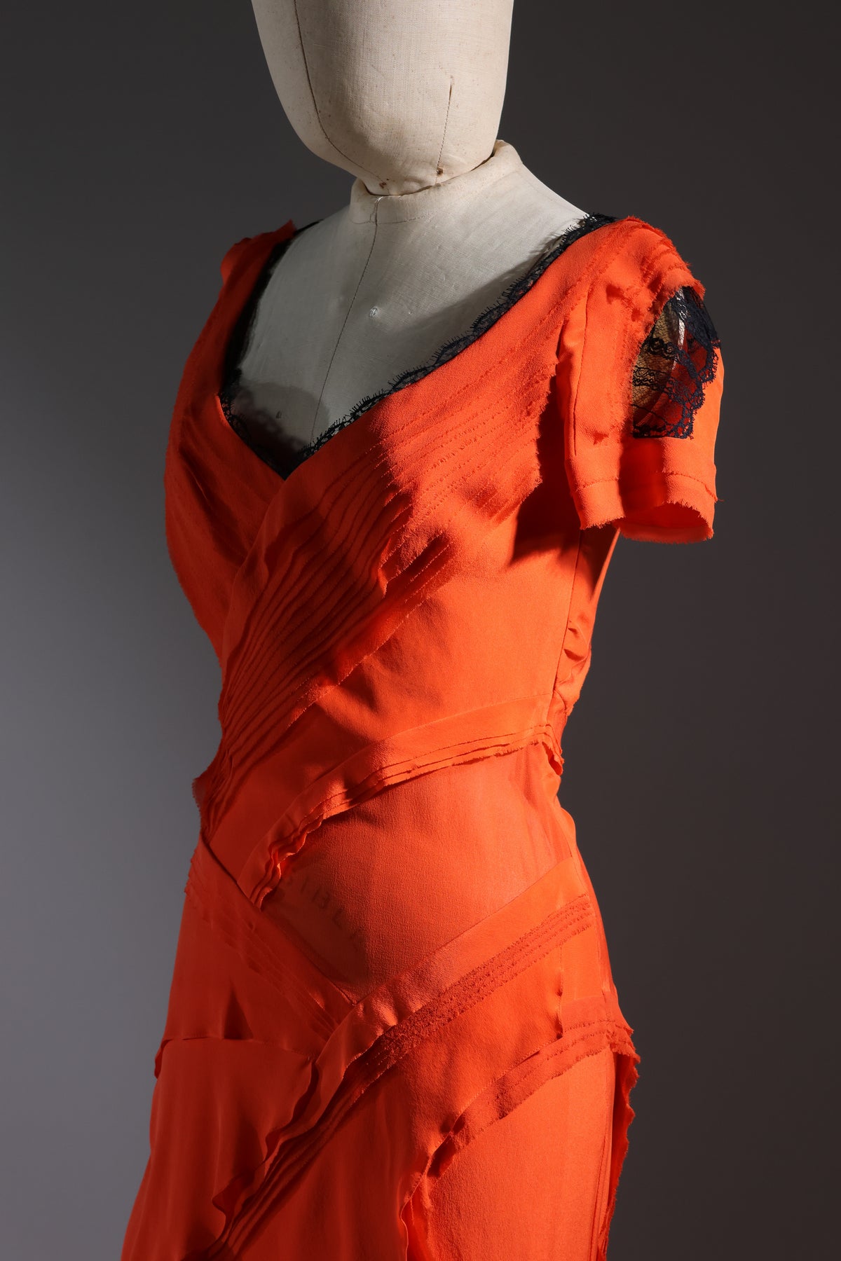 Foddis Sevilla Long Dress — Orange
