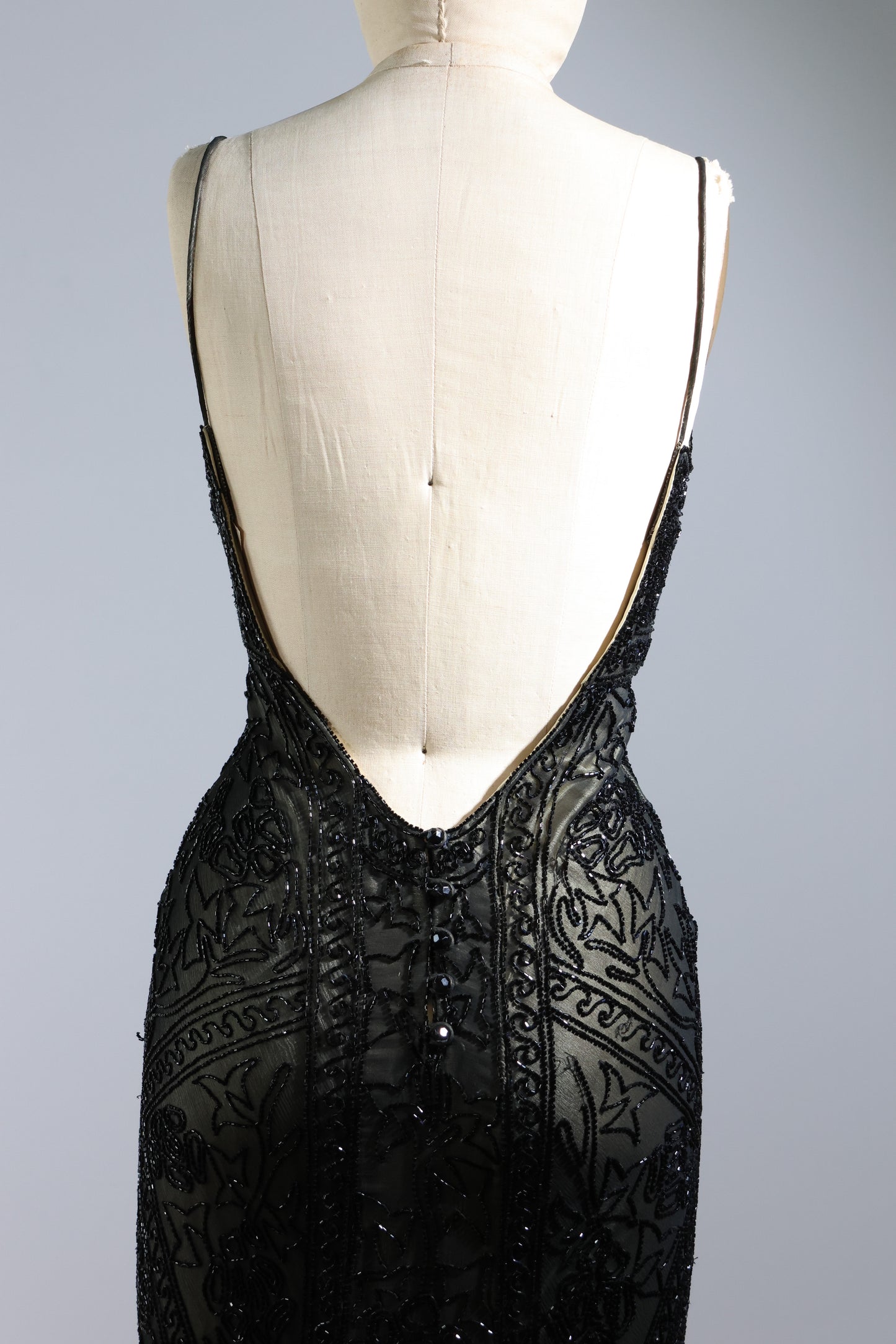 Eavis & Brown Trellis Long Dress 71 - Black / Light Gold