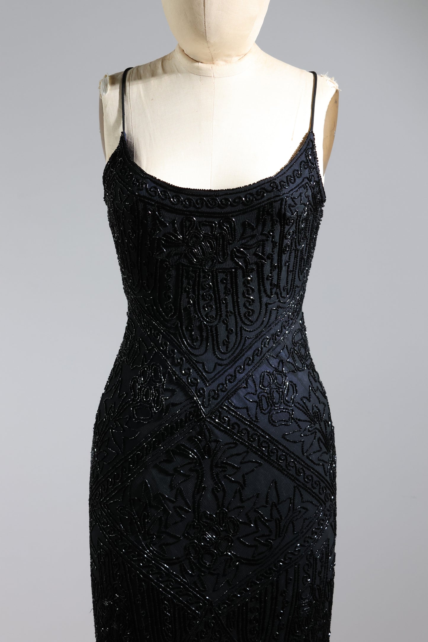 Eavis & Brown Trellis Long Dress 71 - Black / Navy