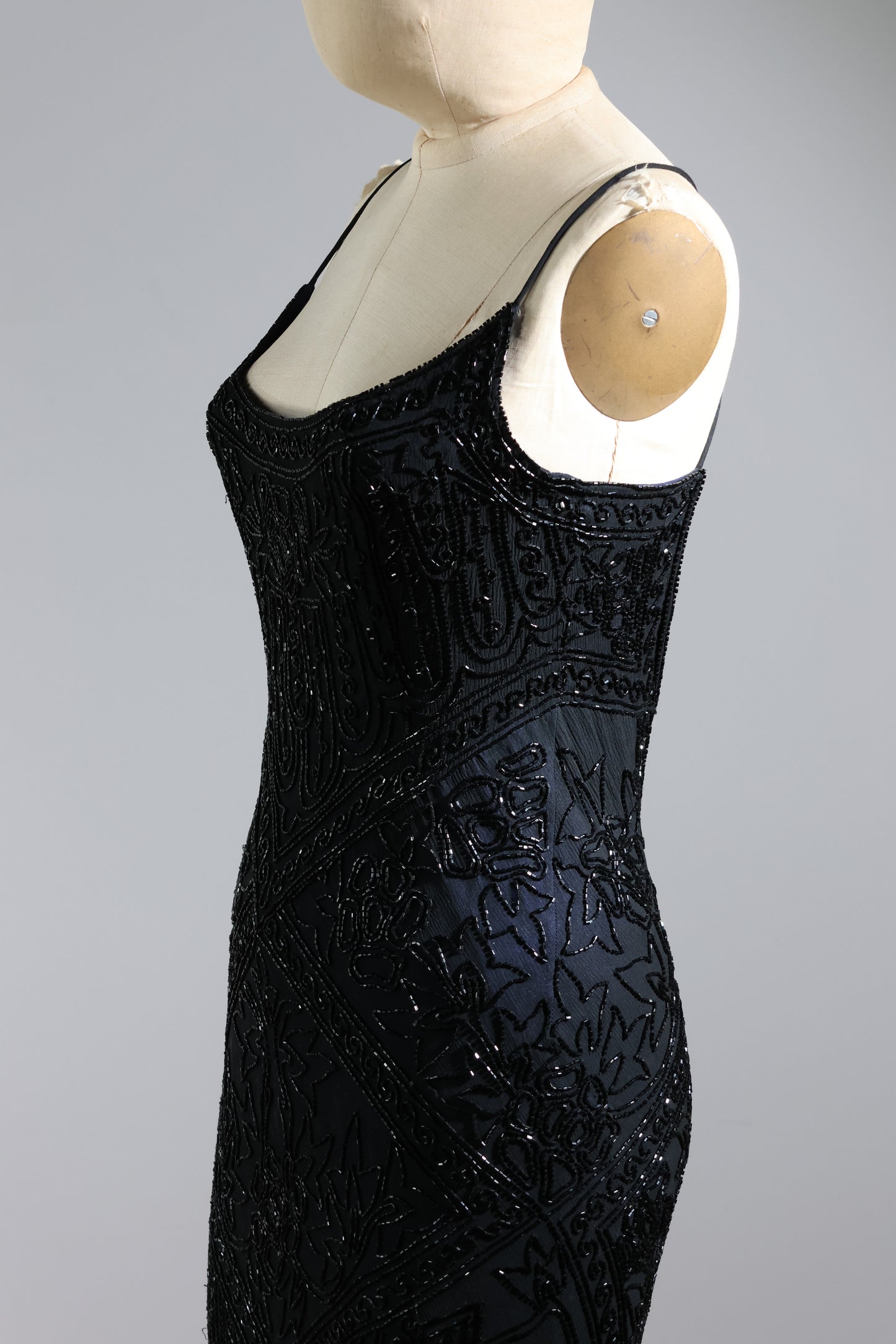 Eavis & Brown Trellis Long Dress 71 - Black / Navy