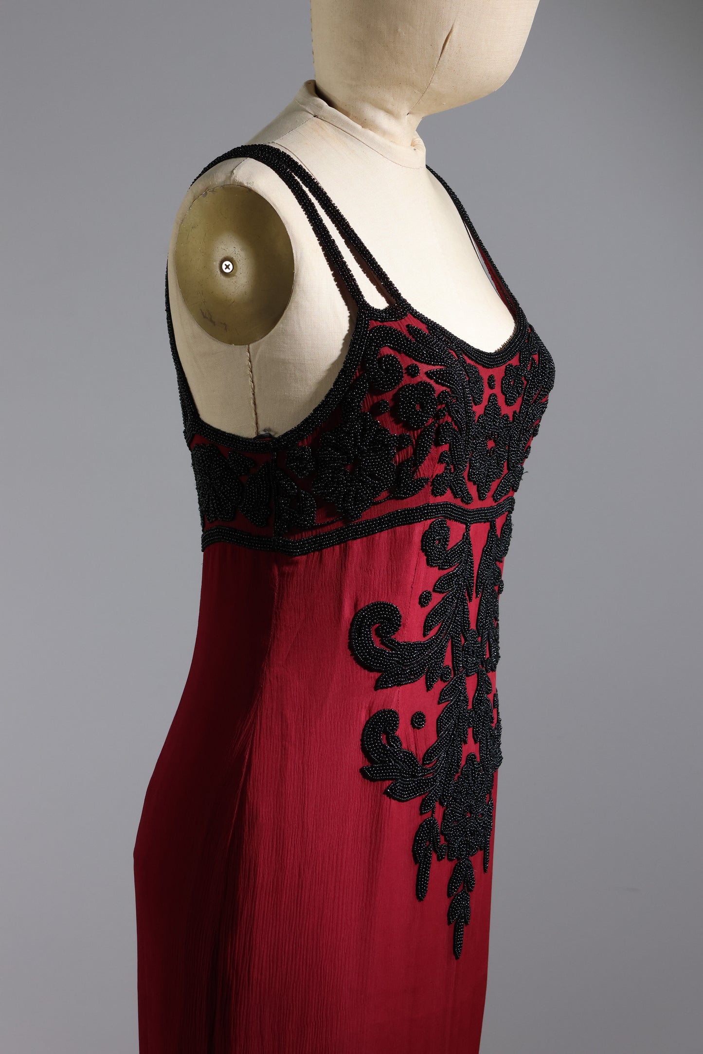 Eavis & Brown Dress 48 - Burgundy / Black