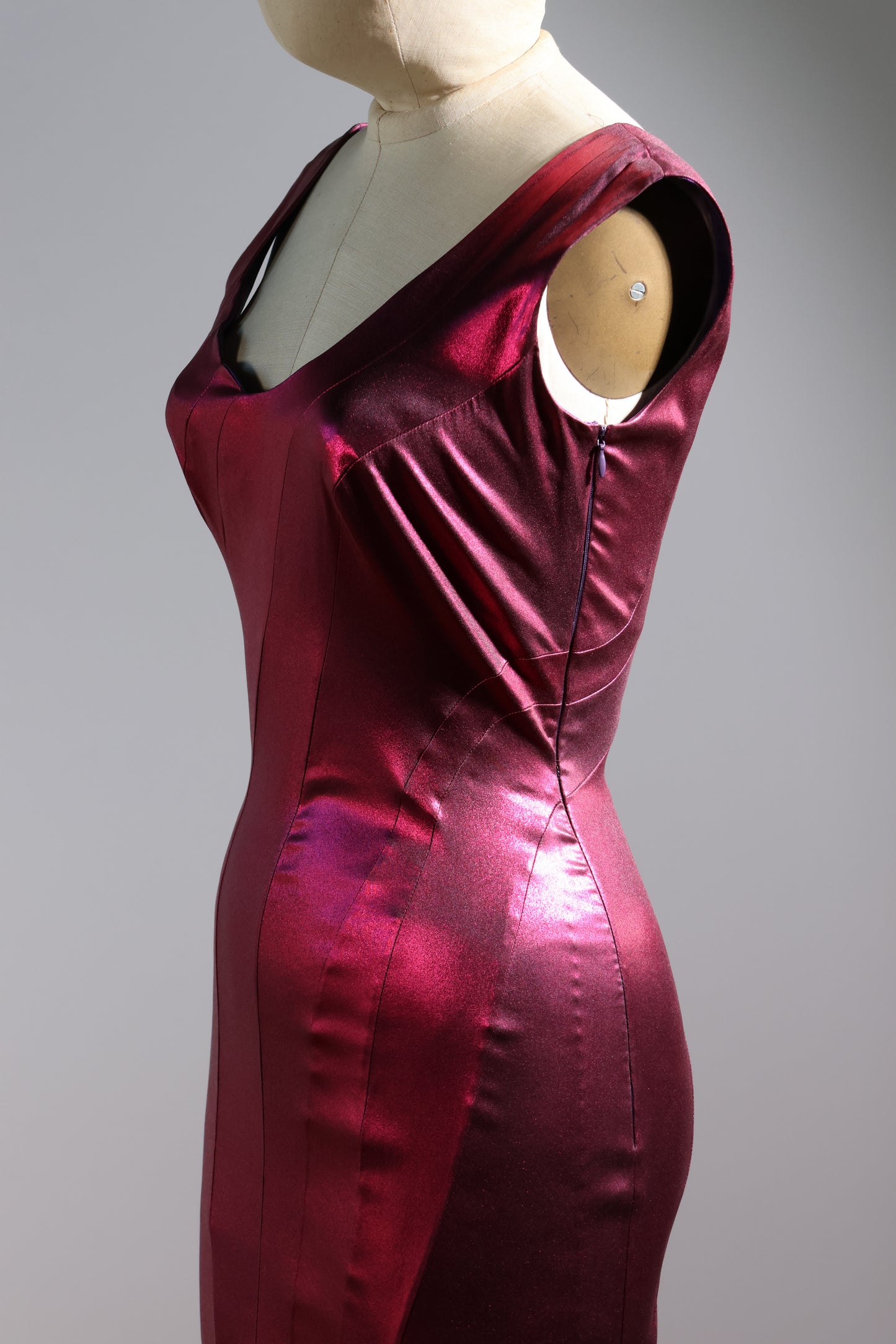 Foddis Groove Long Dress - Fuchia