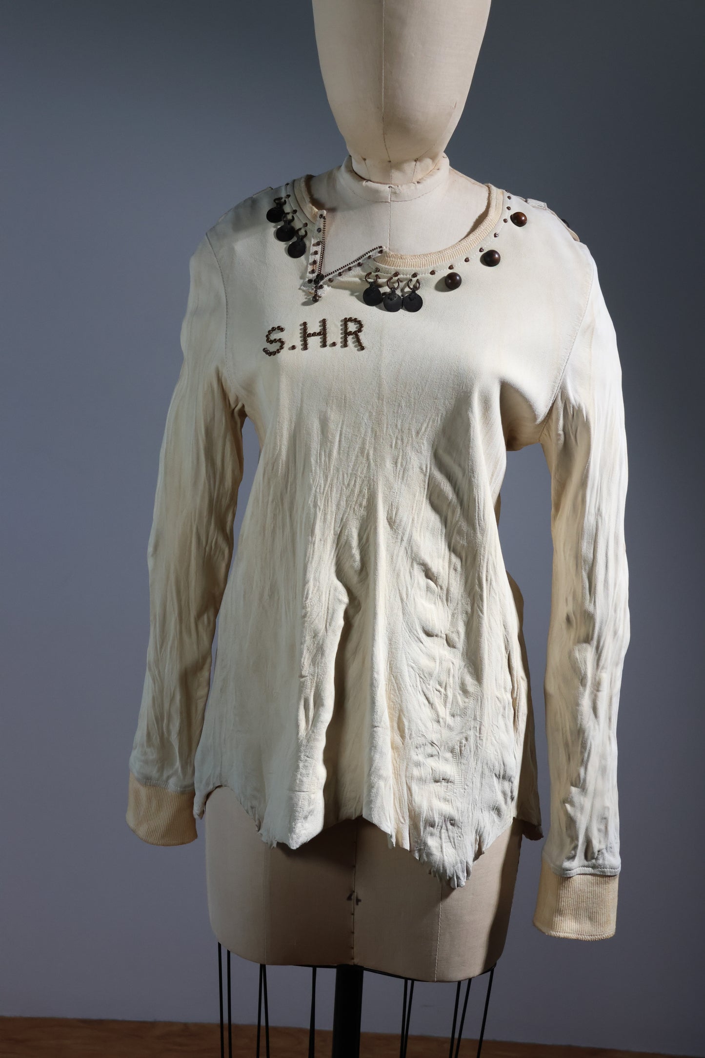 Share Spirit Sheepleather Top - White