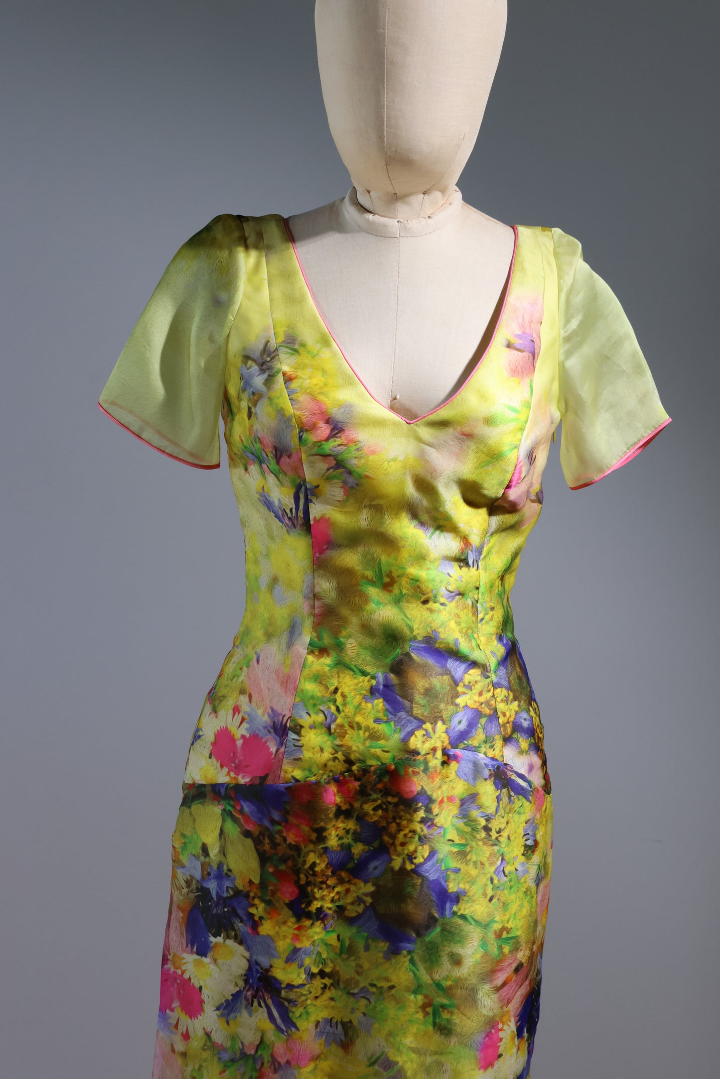 Foddis Jaipur With Sleeves Dress 25 - Flower Print
