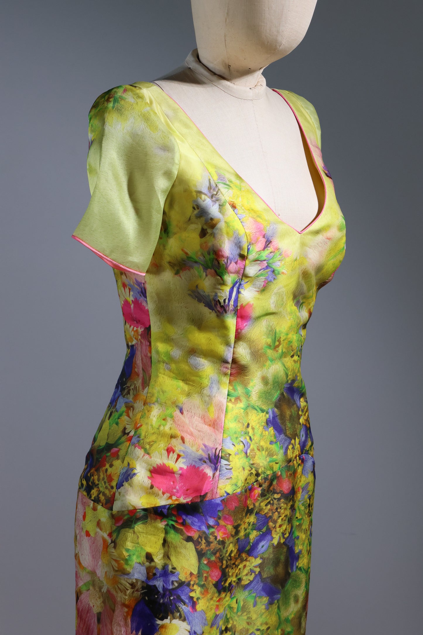 Foddis Jaipur With Sleeves Dress 25 - Flower Print
