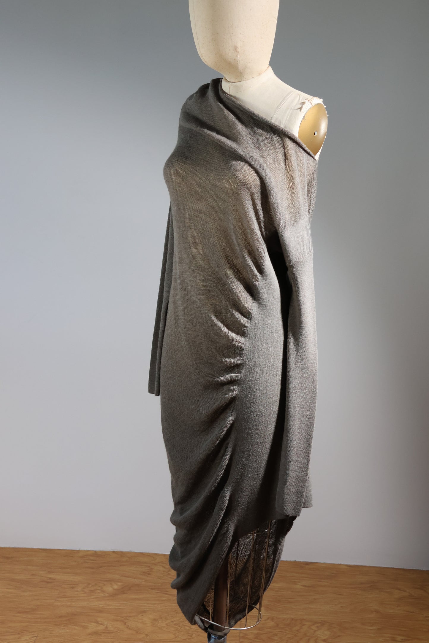 Masnada Ladies Knit Dress - Grey