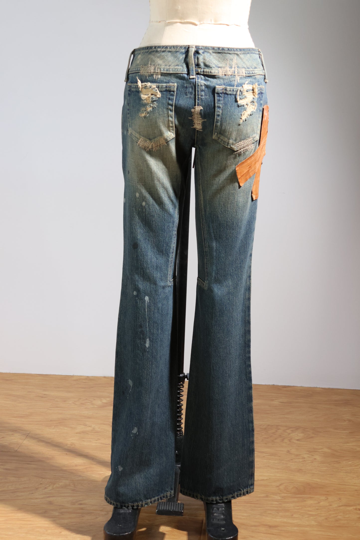 Share Spirit Ladies Jeans Embelished - Psychedelic