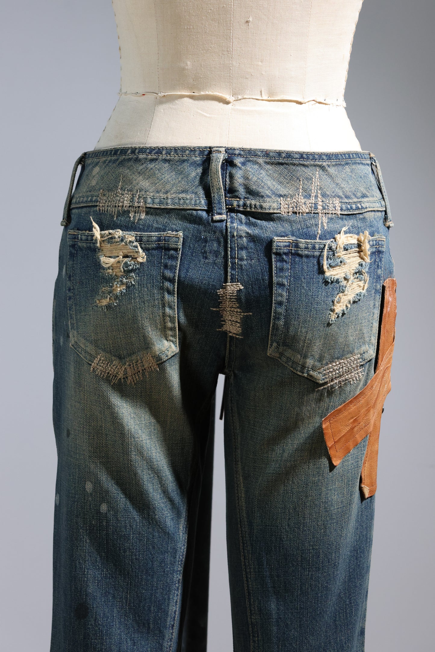 Share Spirit Ladies Jeans Embelished - Psychedelic