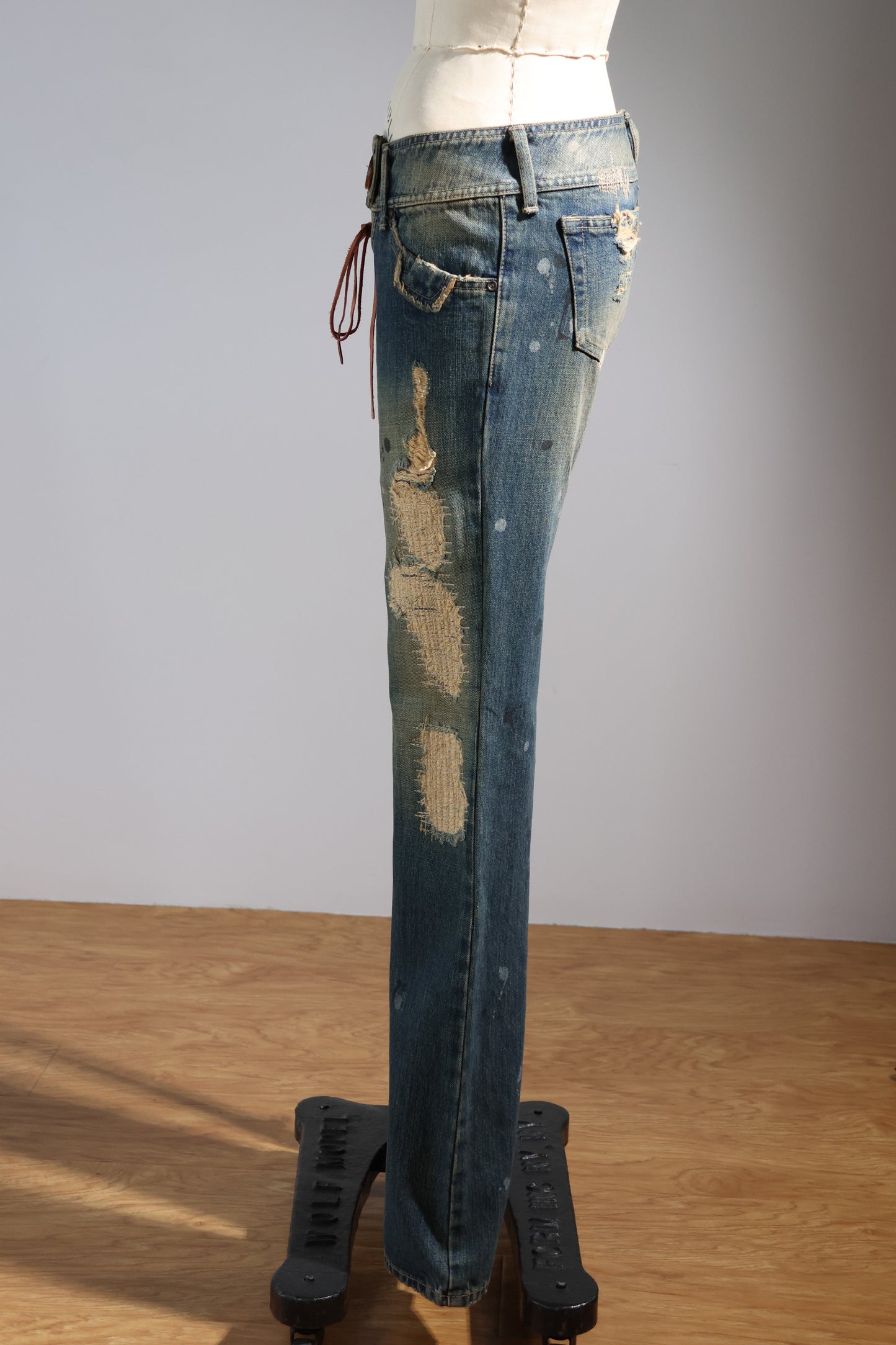 Share Spirit Ladies Jeans Embelished - Psychedelic