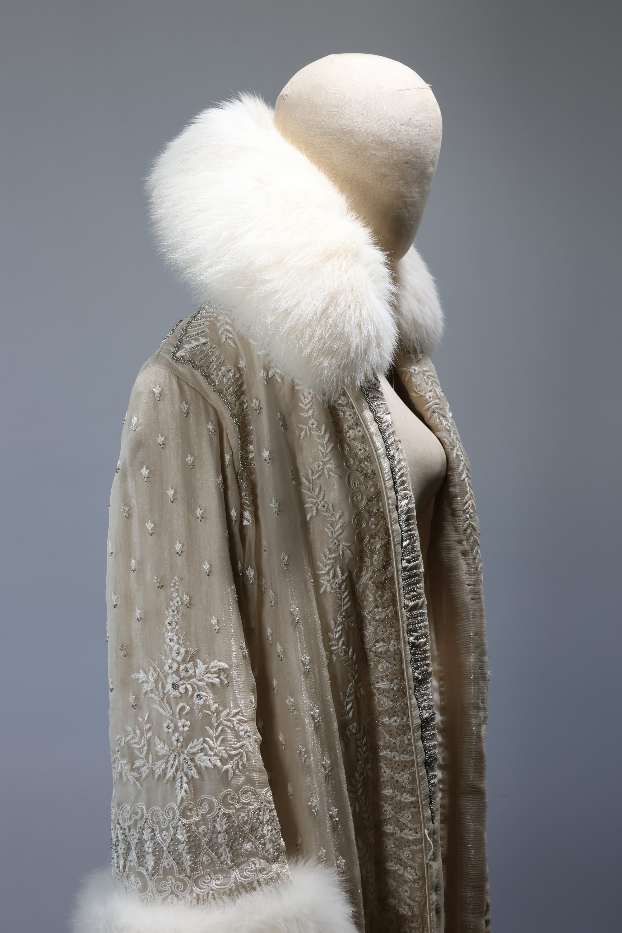 LES HABITUDES Coat — Ivory
