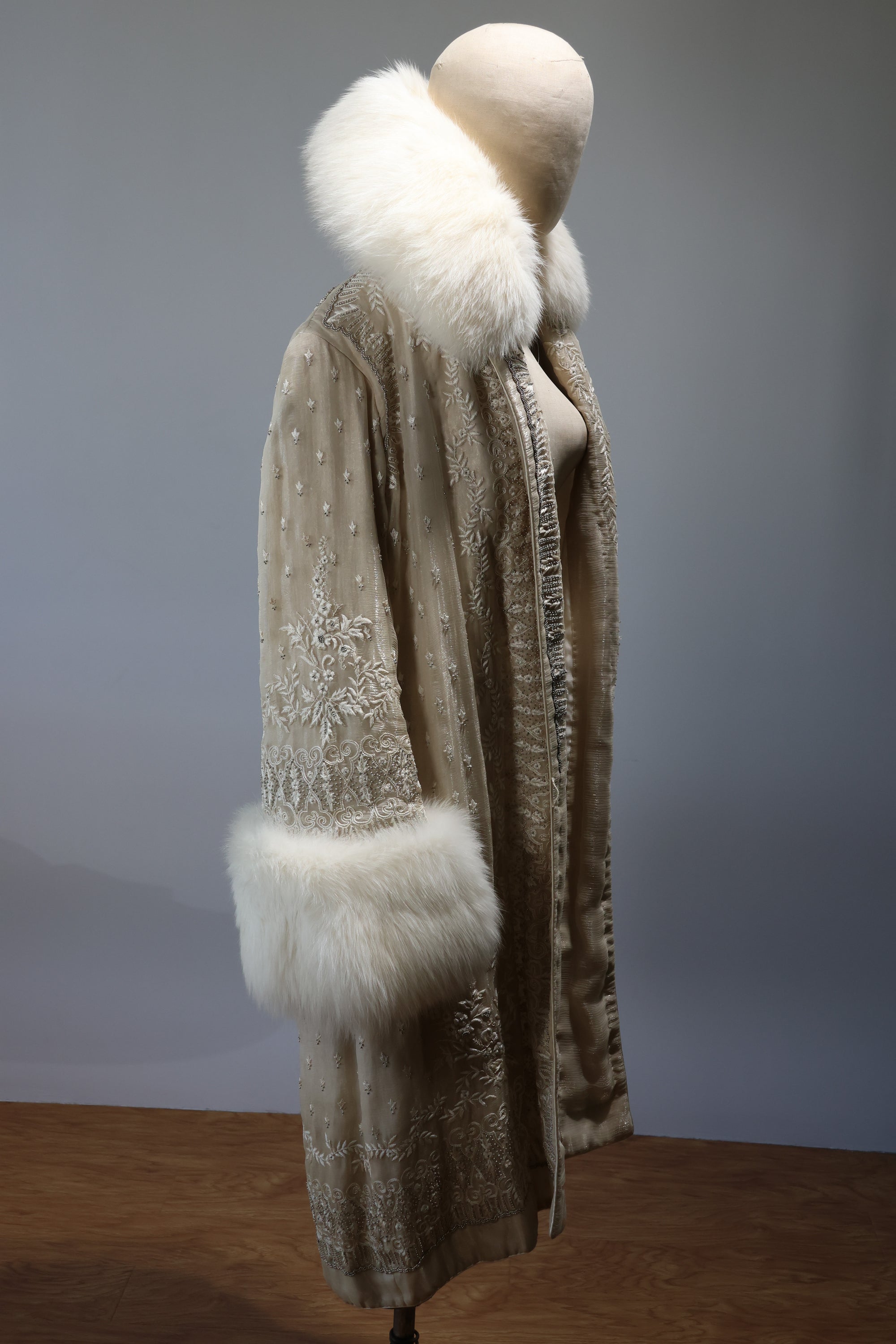 LES HABITUDES Coat — Ivory