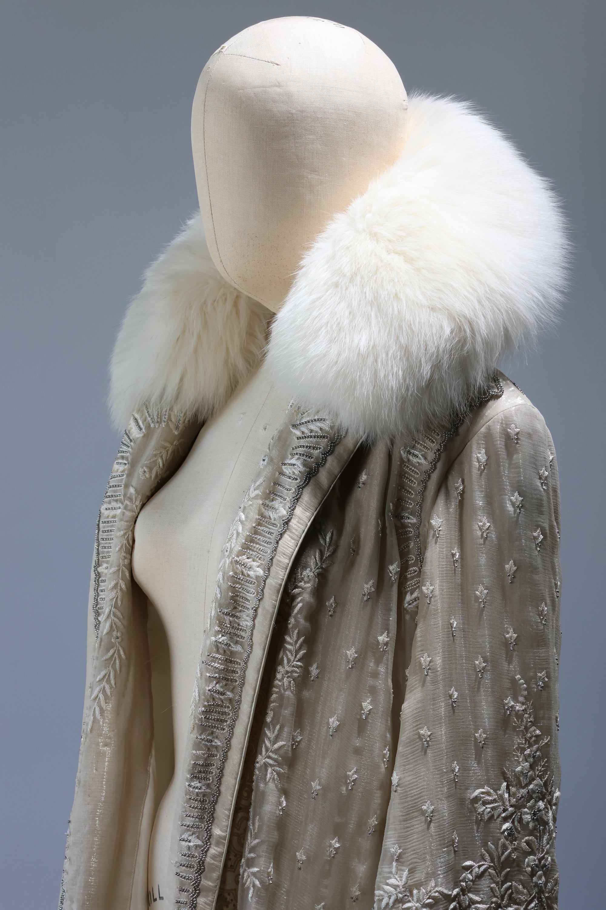 LES HABITUDES Coat — Ivory
