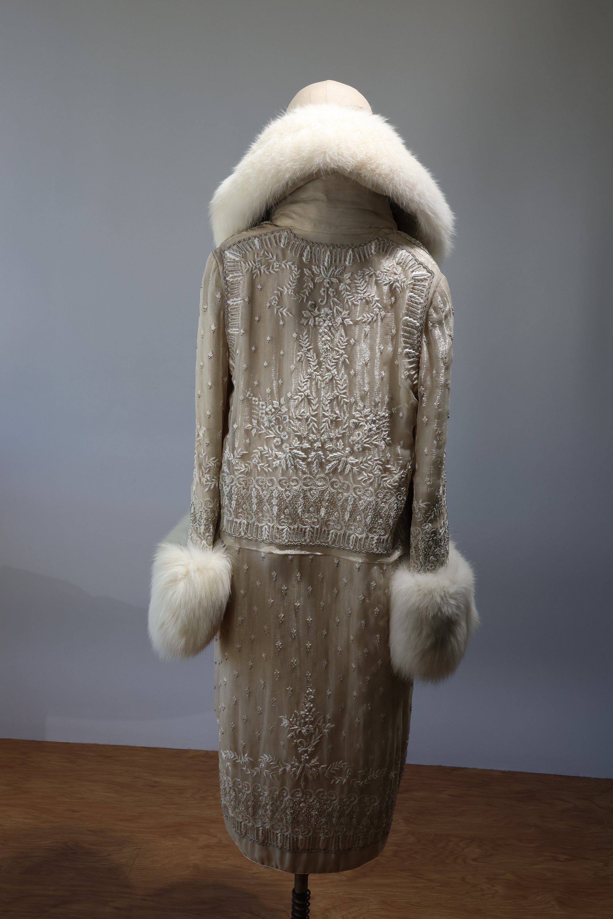 LES HABITUDES Coat — Ivory