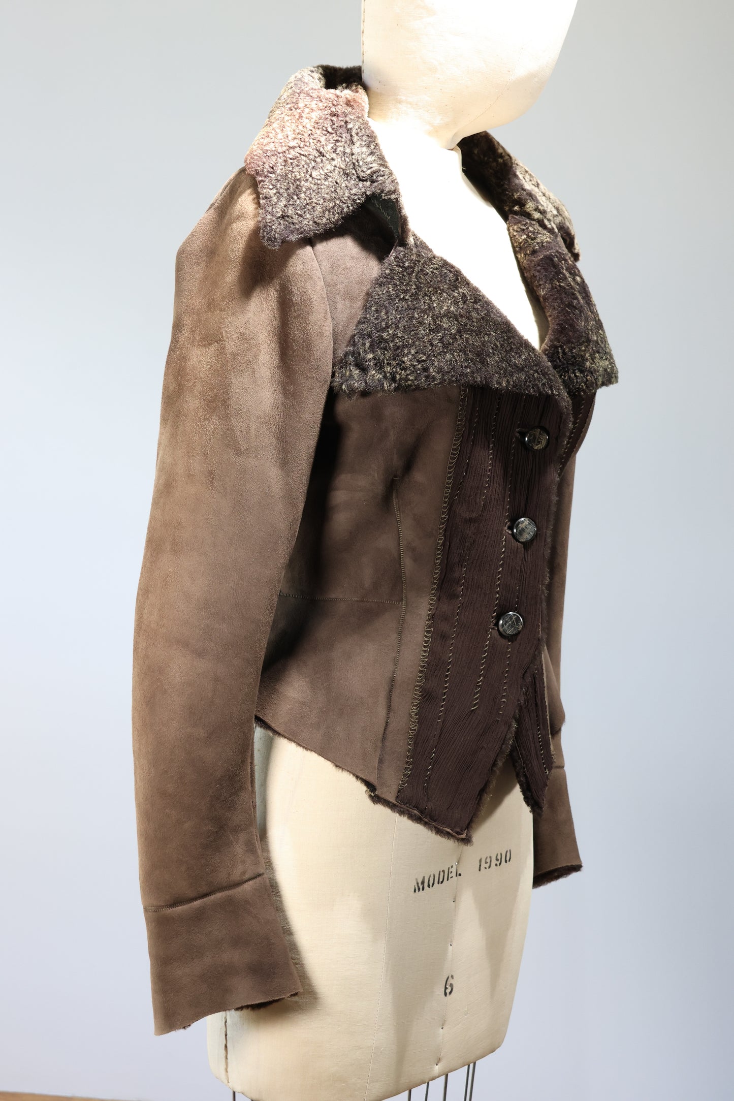Maxfield Parrish Jacket With Fabric - JK64 Brown