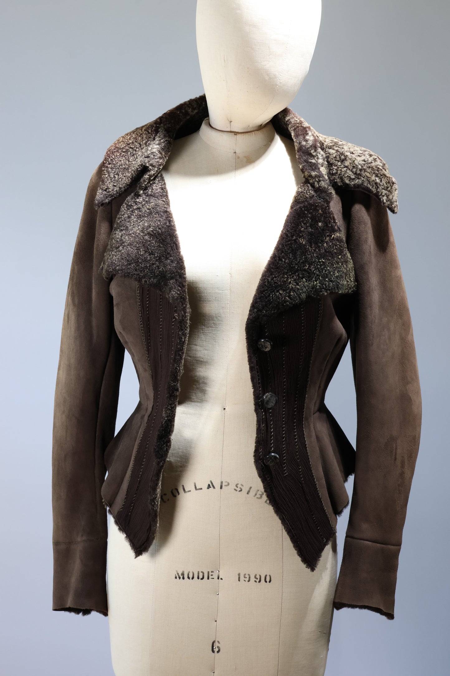 Maxfield Parrish Jacket With Fabric - JK64 Brown