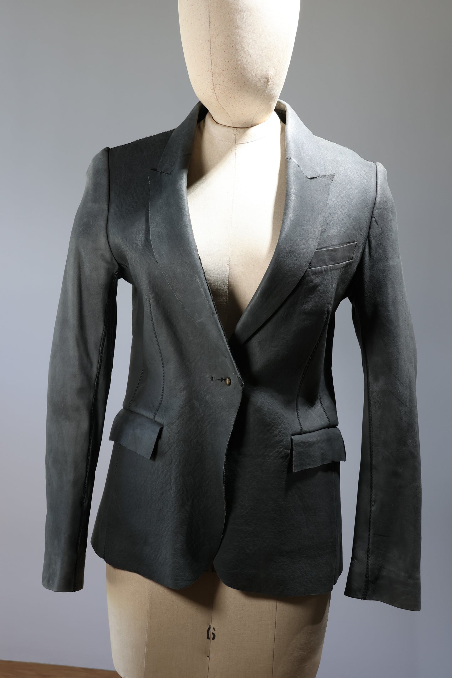 Isaac Sellam Experience Folle Lamb Blazer - Gris