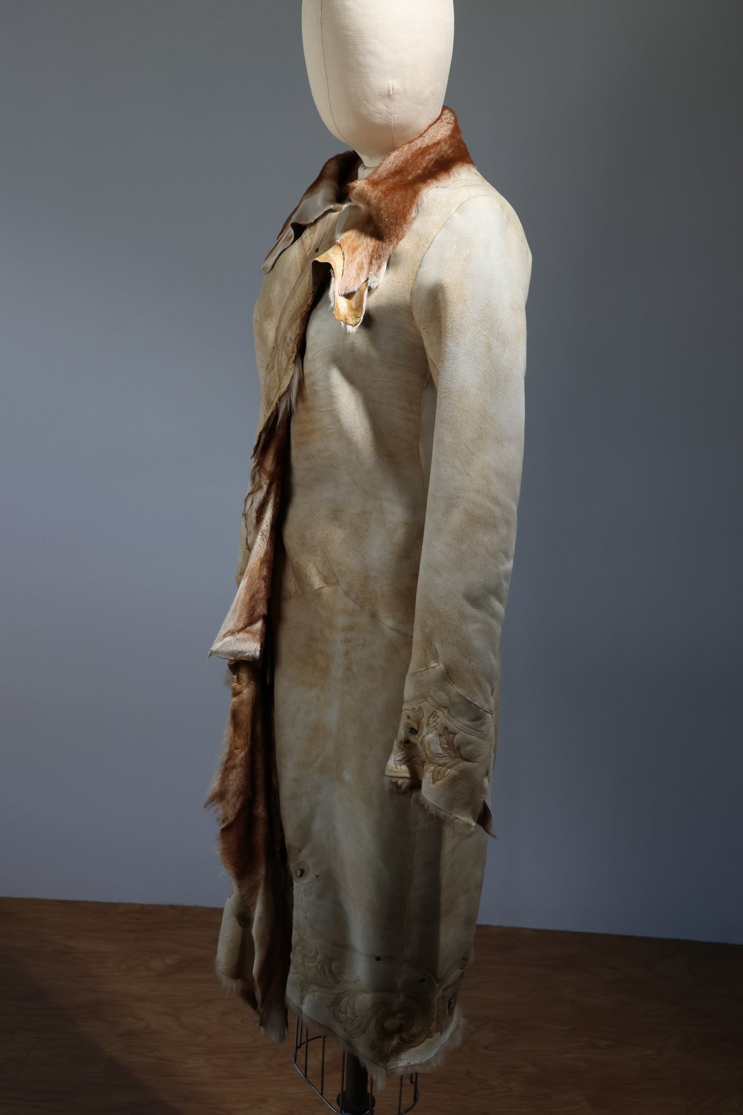 Maxfield Parrish Gothic Lamb Coat - CT70 Tan / Shell