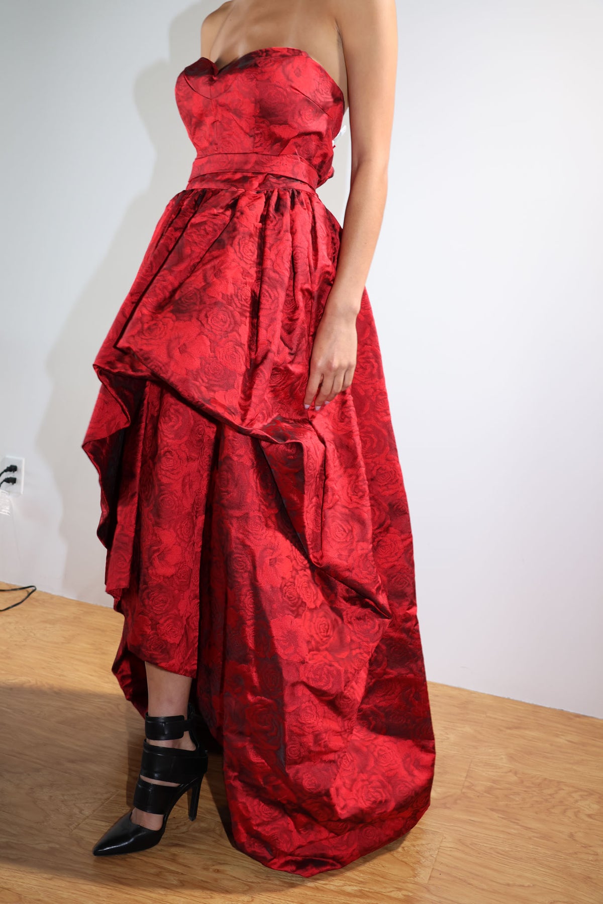 Yolancris 1234 Evening Dress — Rose Red
