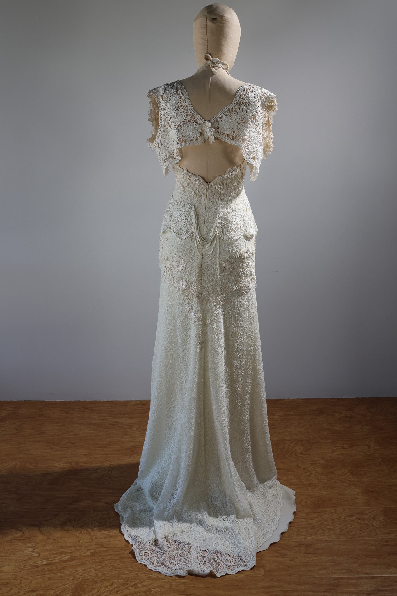 Yolan Kris Sita Dress With Bolero - Ivory