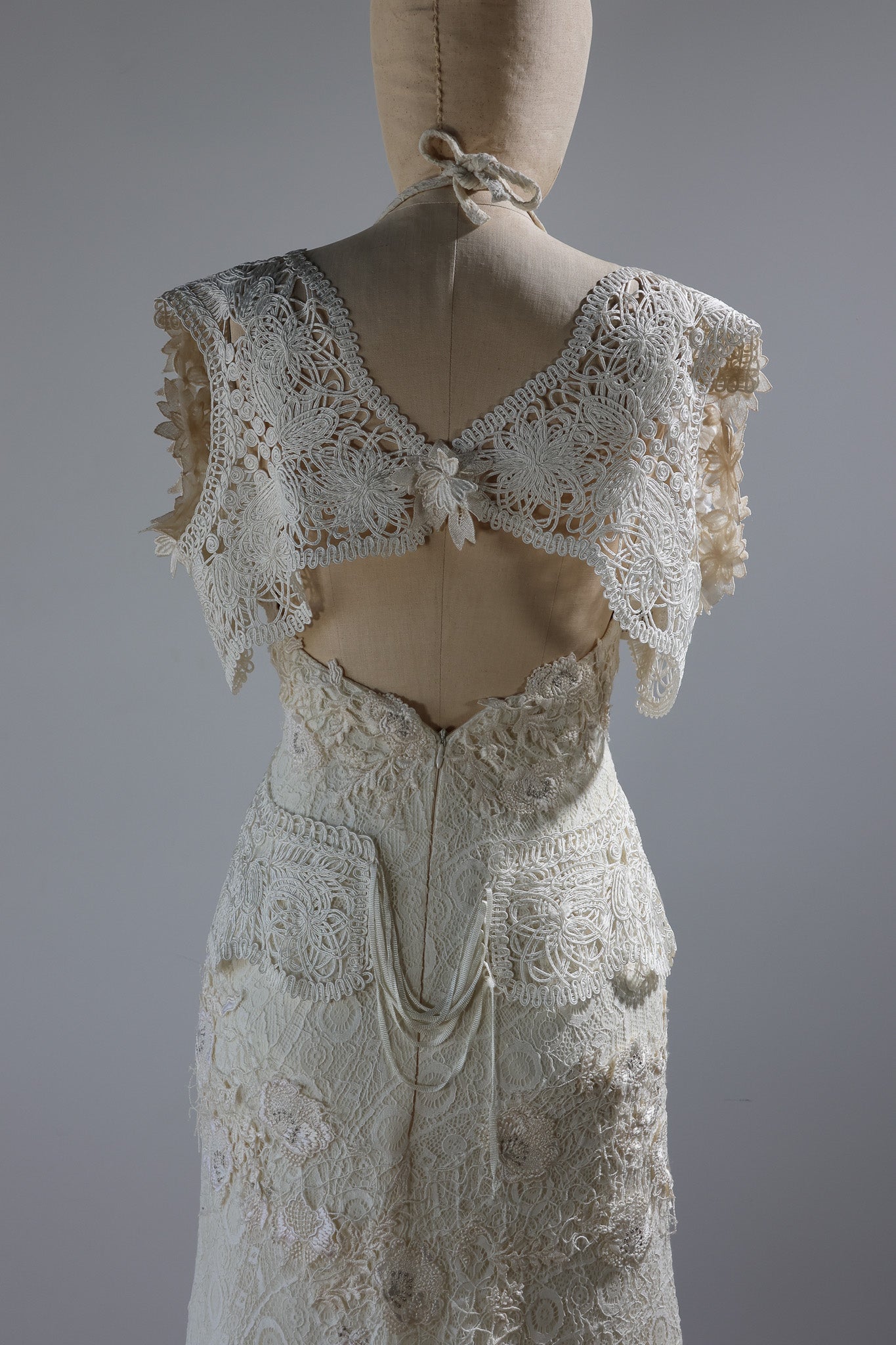 Yolan Kris Sita Dress With Bolero - Ivory