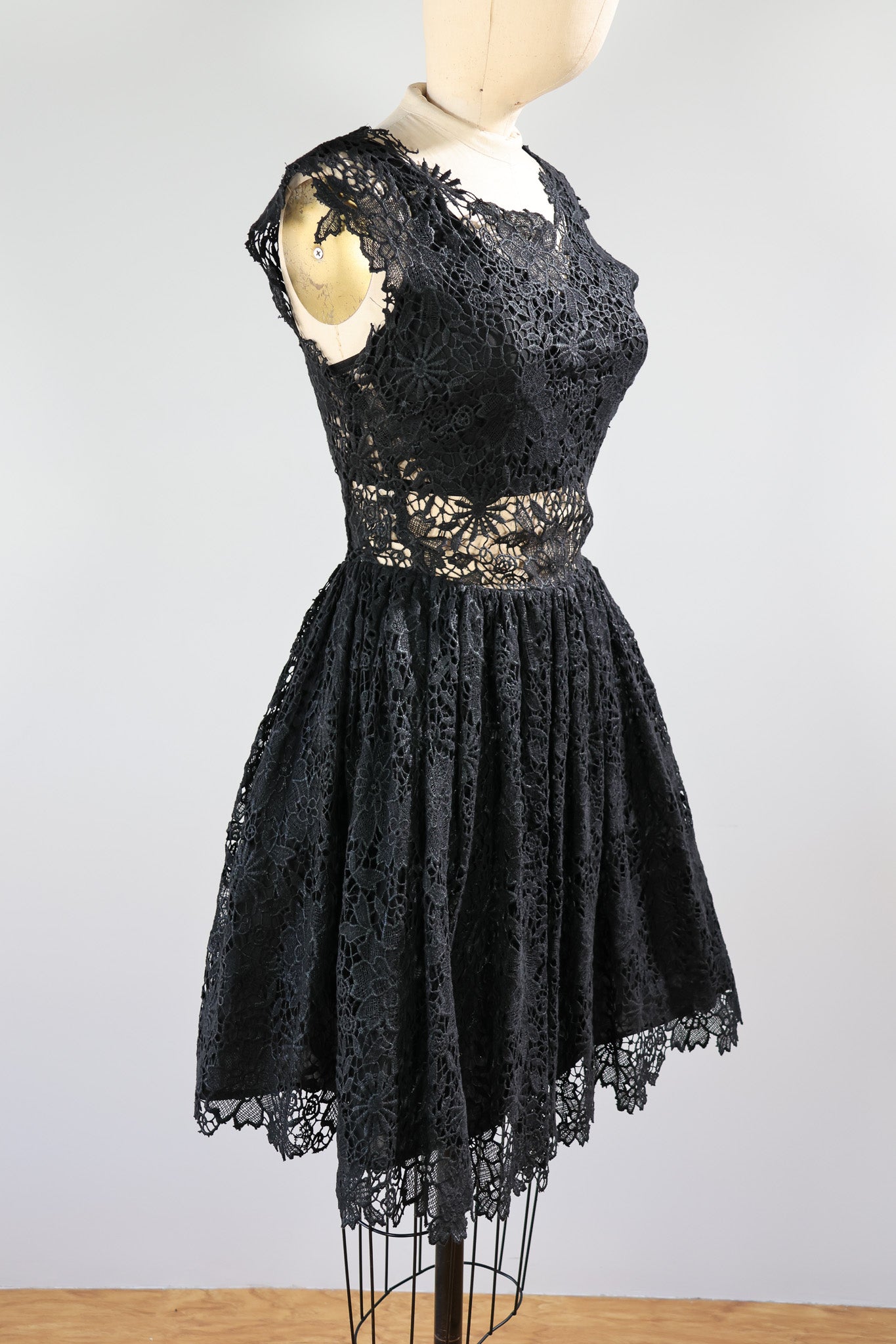 M.L.H. Rochie Malika 3 Piece Set - Negru