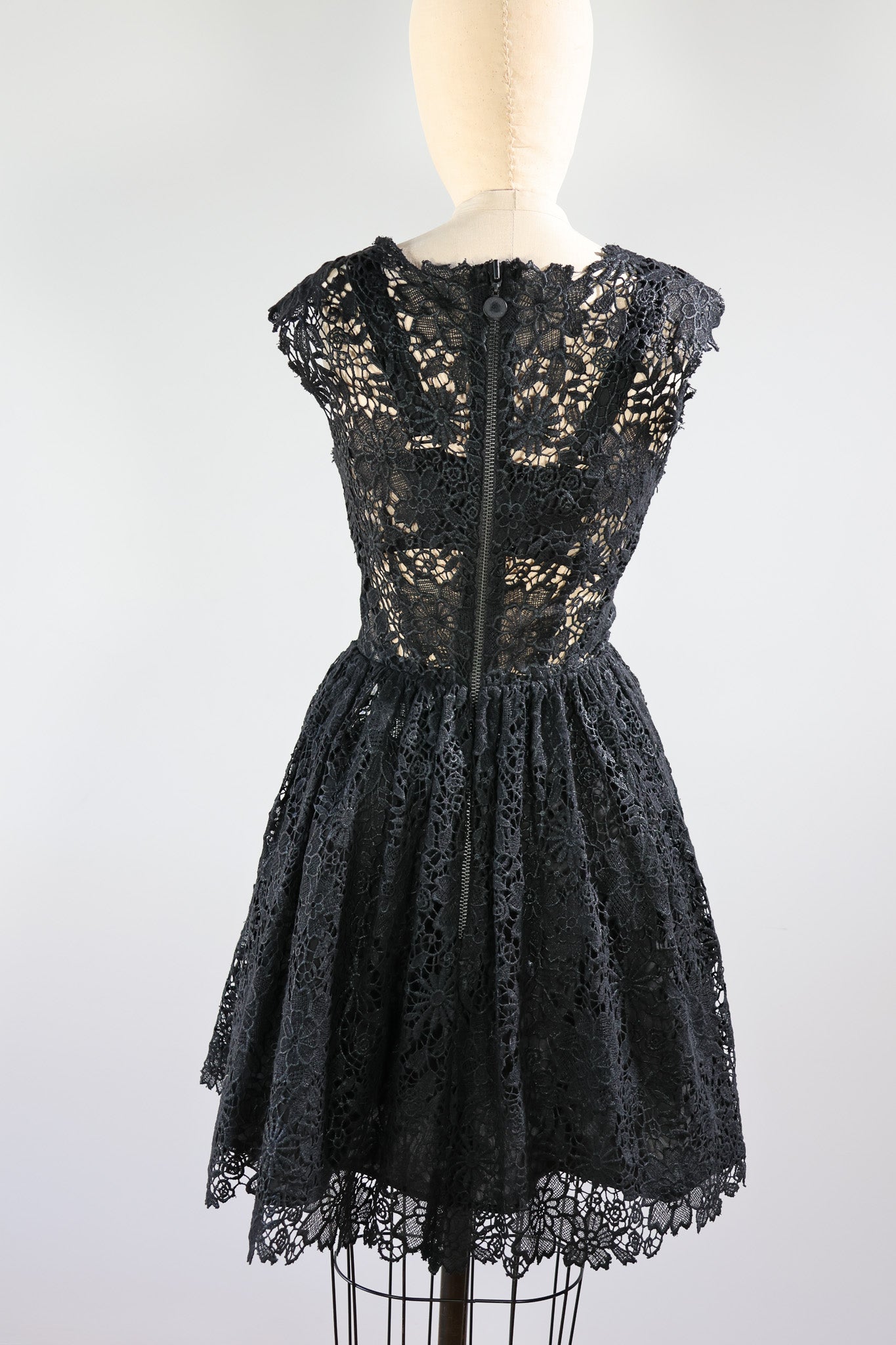 M.L.H. Rochie Malika 3 Piece Set - Negru